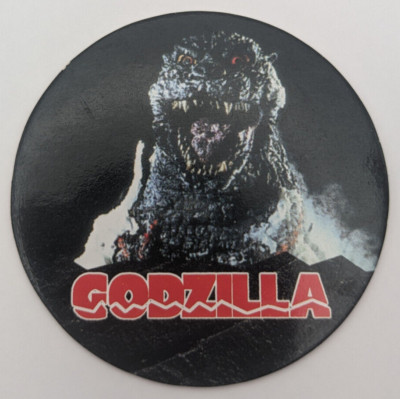 Godzilla 14 Godzilla New Cap Collection Menko Amada Card Toho 1995 Japanese-image