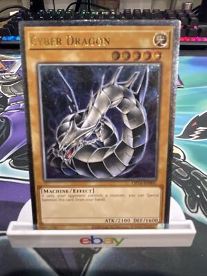 Cyber Dragon OP16-EN001 Ultimate Rare-image