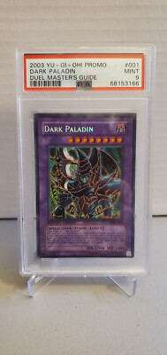 Yugioh! Dark Paladin DMG-001 Limited Edition Secret Rare PSA 9 Mint-image