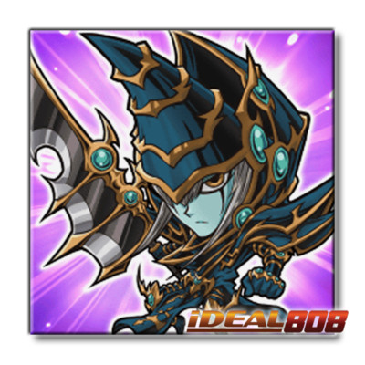 PRE-SALE YUGIOH x1 BLMM-EN008 DARK PALADIN (CHIBI ARTWORK) - SECRET RARE 1st ED-image