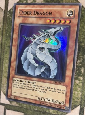 YuGiOh CYBER DRAGON Super Rare CRV-EN015-image