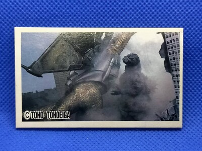 Godzilla vs King Ghidorah Japan Toho Films Toho Eiga Vintage Cards Menko 1991-image