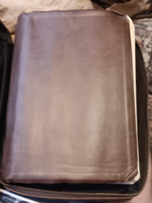 Thompson Chain Reference Bible Red Letter Kirkbride KJV 5th Ed. Leather-image
