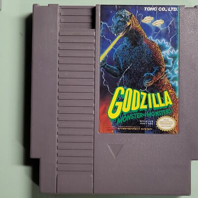 Godzilla - Loose - Acceptable - NES-image