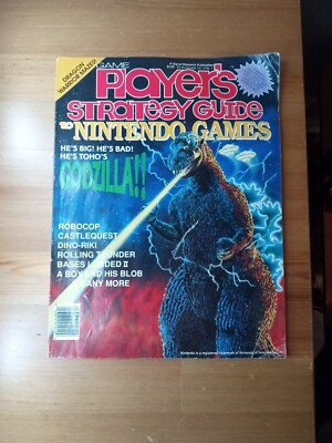 Game Players Strategy Guide To Nintendo Games Vol. 3 No.1 Godzilla-image