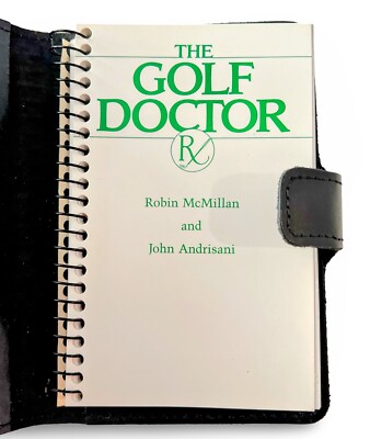 The Golf Doctor Rx - McMillan & Andrisani Leather Bound Portable For Live Use-image