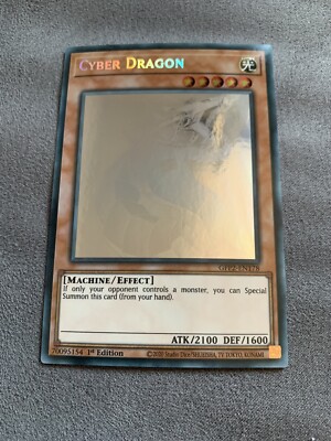 Cyber Dragon • Rare Ghost • GFP2 EN178 • 1st • Yu-Gi-Oh! • Fresh Pack-image