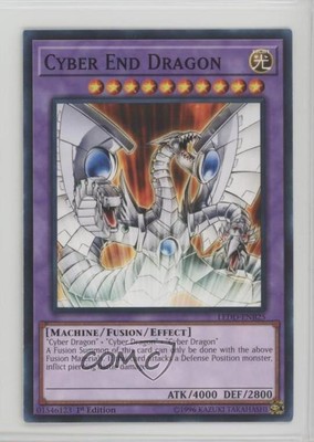 2017 Yu-Gi-Oh! Legendary Decks 1st Edition Cyber End Dragon #LEDD-ENB25 uk2-image