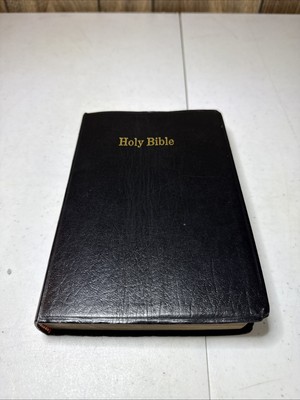 Holy Bible Reference Edition 1972 KJV Thomas Nelson 261 Vintage Red Letter-image