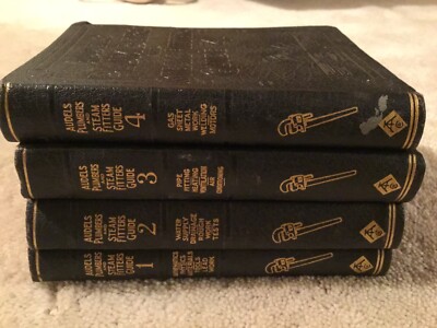 Audels Plumbers and Steam Fitters Guide Vintage 4 Volume. 2nd Edition 1938-image