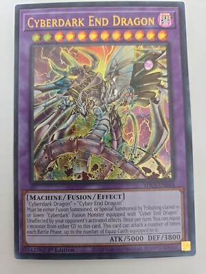 Cyberdark End Dragon (SDCS-EN044) - Ultra Rare - 1st Edition-image