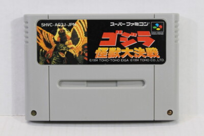 Godzilla Kaiju Daikessen SFC Nintendo Super Famicom SNES Japan Import US Seller-image