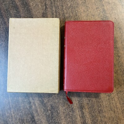 Amplified 1958 New Testament Bible - Red Genuine Leather - (Pre AMPC/ Classic)-image