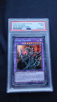 2020 Dark Paladin 1st Edition SBCB-EN021 PSA9-image