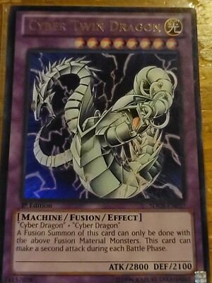 Cyber Twin Dragon SDCR-EN037 (1st Edition-Ultra Rare)-image