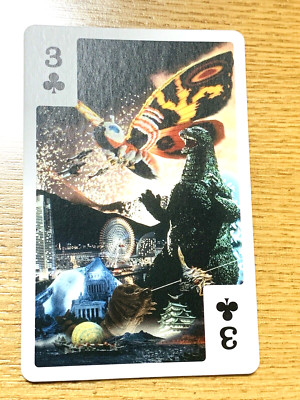 Godzilla Mothra  Playing Cards Poker Card  TOHO  From Japan  C-58-image