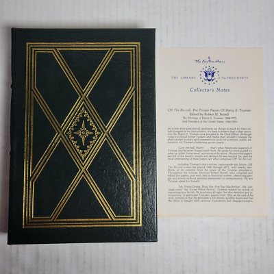 Off the Record: The Private Papers of Harry S. Truman-EASTON PRESS LEATHERBOUND-image