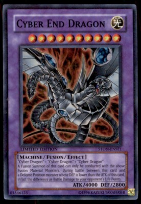Yu-Gi-Oh! Cyber End Dragon #STON-ENSE1 Light Play-image
