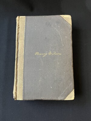 The Life & Public Services of Henry Wilson by Nason & Russell—1876—Leather/Illus-image