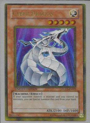 Cyber Dragon GLD1-EN022 Gold Series 2008 Limited Edition-image