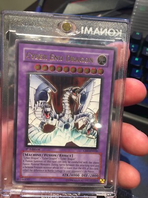 YUGIOH - Cyber End Dragon Ultimate rare CRV-en036 1st GRAIL NM-VLP-image