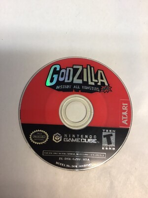 Godzilla: Destroy All Monsters Melee (Nintendo GameCube) Disc Only - TESTED-image