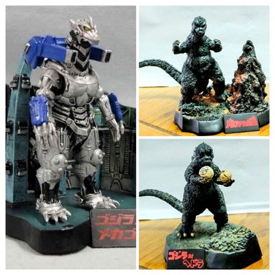 7 Sets Of Godzilla Complete Works With Cards-image
