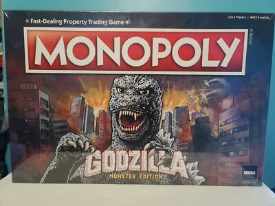 Monopoly Godzilla Monster Edition Board Game-image