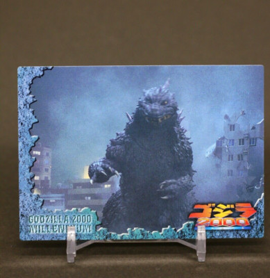 Godzilla 2000 Card Vintage Toho Movies limited Japanese #14-image