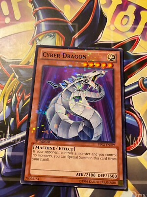 Yu-Gi-Oh! TCG Cyber Dragon BP02-EN039  1st Edition Mosaic Rare-image
