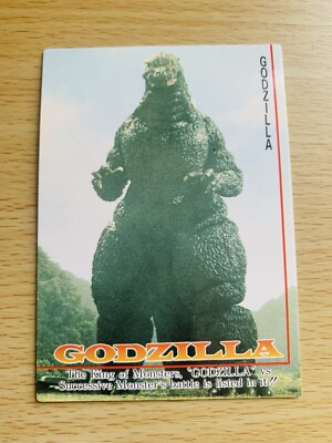 Godzilla 1995  CARD No.73 TOHO Made in Japan  From Japan  C-106-image