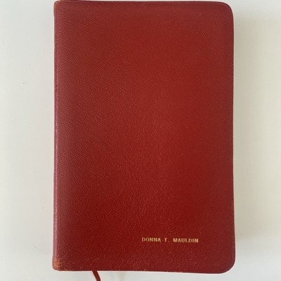 Holy Bible KJV 1945 Oxford Scofield Reference Edition Genuine Cowhide Leather-image