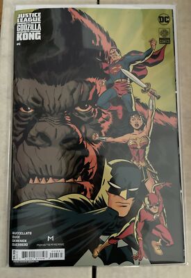 JUSTICE LEAGUE VS GODZILLA VS KONG #5 (CHO CARD STOCK VARIANT) DC COMICS-image