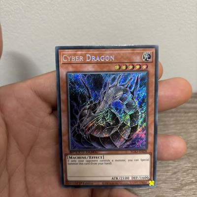 Yu-gi-oh Cyber Dragon Alt Art. SGX3-EN128 Secret Rare 1st Edition Yugioh-image