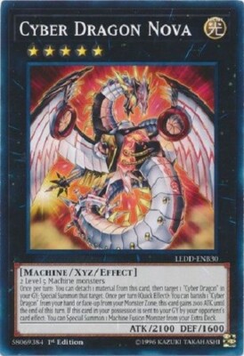 Yugioh - Cyber Dragon Nova - 1st Edition - Plus Free Holographic Card-image