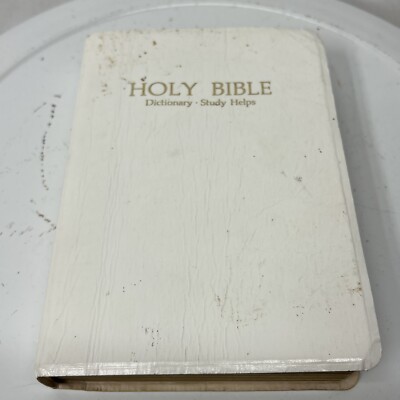 Holy Bible King James Version Red Letter Dictionary Study Helps World 220DNW-image