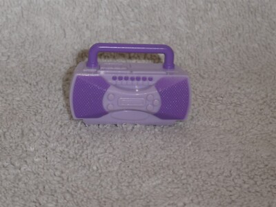 Fisher Price Loving Family Dollhouse Purple Radio Stereo Boombox-image