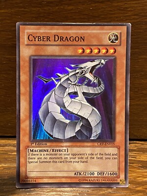 Cyber Dragon CRV-EN015 1st Edition Super Rare Not Mint-image