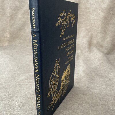 Easton Press Famous Editions Midsummer Night's Dream William Shakespeare MINT Q8-image
