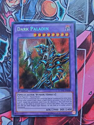 Yugioh! LP Dark Paladin - LCYW-EN048 - Secret Rare - 1st Edition Lightly Played,-image
