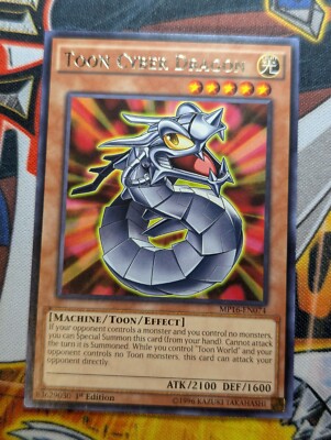 Toon Cyber Dragon - MP16-EN074 - Rare - 1st Edition Yugioh - NM-image
