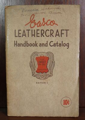 Vintage Easco / Leather Craft Catalog 1930-image