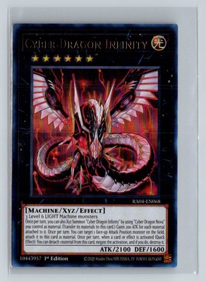 Quarter Century Stampede #RA04-EN068 Cyber Dragon Infinity UR Ultra Rare-image