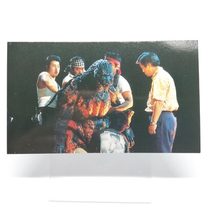 No.98 GodzillaVSDestroyer GOZILLA Card 100 Vol.3 TOHO EIGA 1995 MOVE Japan -image