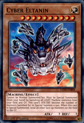 1st Ed Cyber Eltanin LEDD-ENB09 Yugioh-image