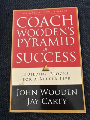 Coach Wooden's Pyramid of Success by John Wooden/Jay Carty 2009, Trade Paperback-image