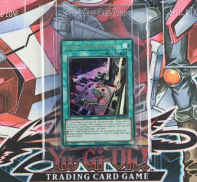 YuGiOh Spell Cyber Repair Plant LEDD-ENB12 Ultra rare-image