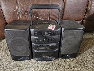 FISHER PH-D310 AM/FM Cassette CD Player Boombox-image