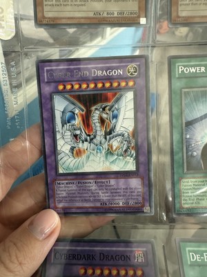 PSA 10 YuGiOh Cyber Twin Dragon CRV-EN035 1st Edition Ultimate Rare GEM MINT-image