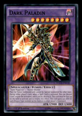 Dark Paladin - Mixed Editions YGLD-ENC41 - NM - YuGiOh-image